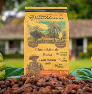 CHOCOLATE DE MESA 100% CACAO PURO 150G